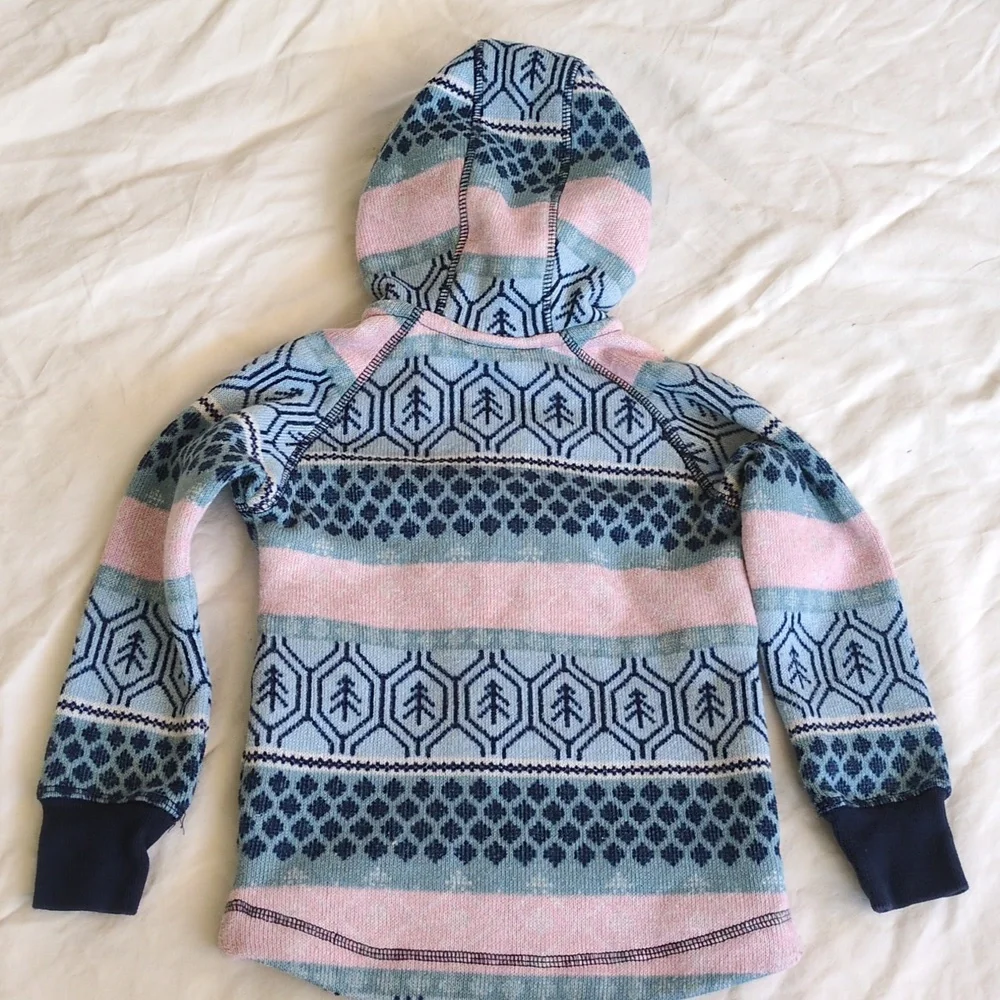 Reima Hoppu Jacquard-Knit Hooded Sweater - Picture 4 of 5